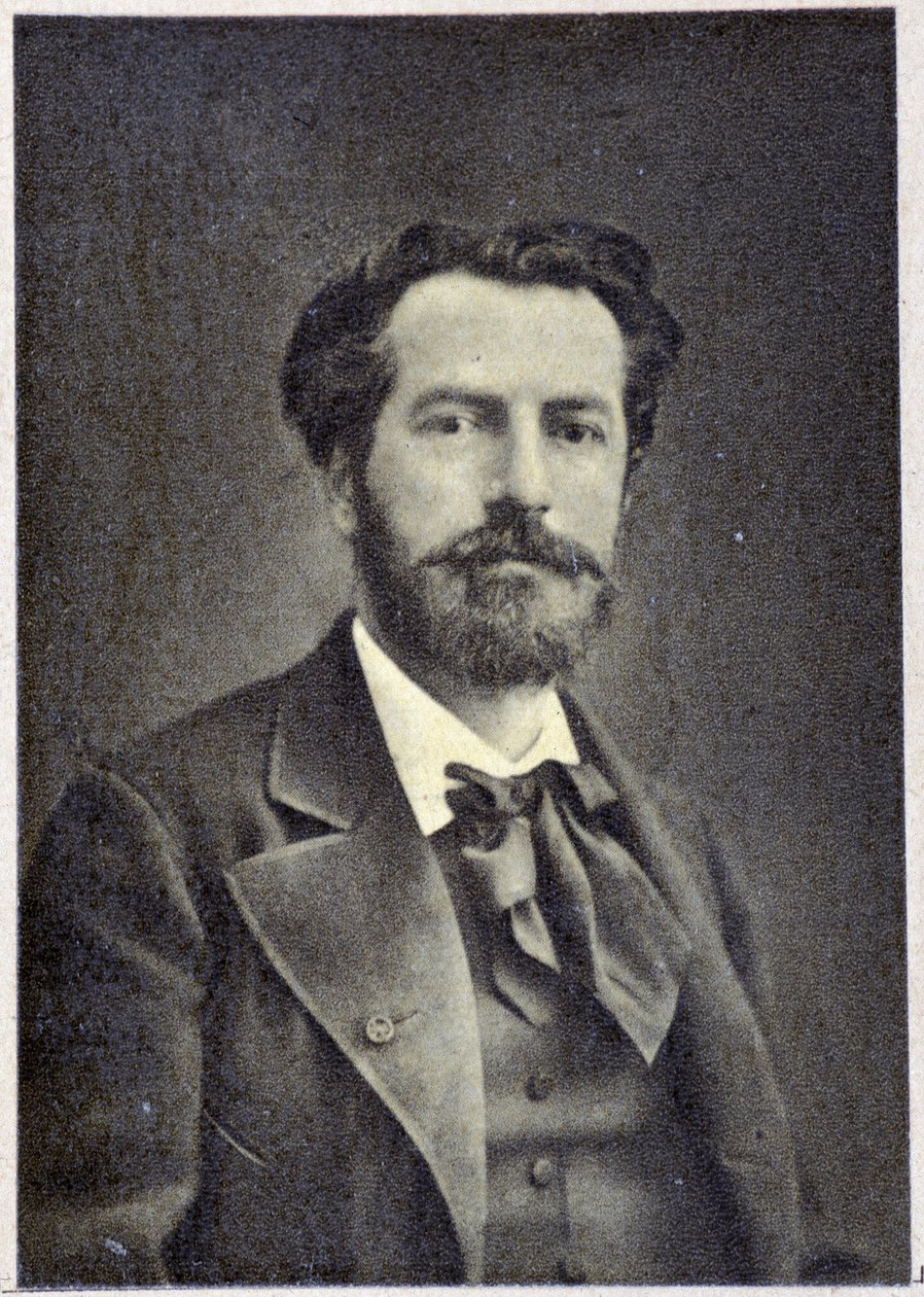 Portrett av Bartholdi i 1880 av Unknown photographer