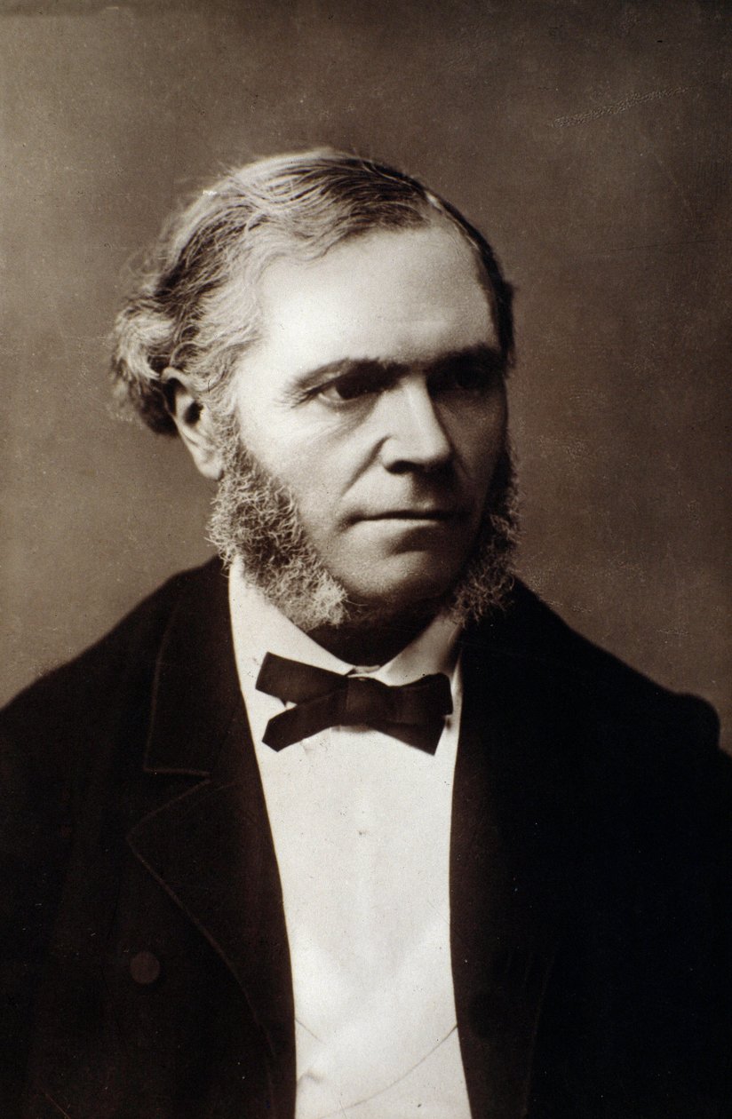 Portrett av Cesar Franck (1822-1890) engelsk komponist fotografi. 1800-tallet. Bologna, civico museo musico av Unknown photographer