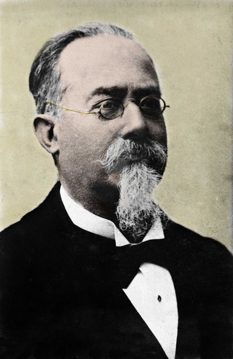 Portrett av Cesare Lombroso (1835-1909), italiensk kriminolog. Fotografi fra slutten av 1800-tallet av Unknown photographer