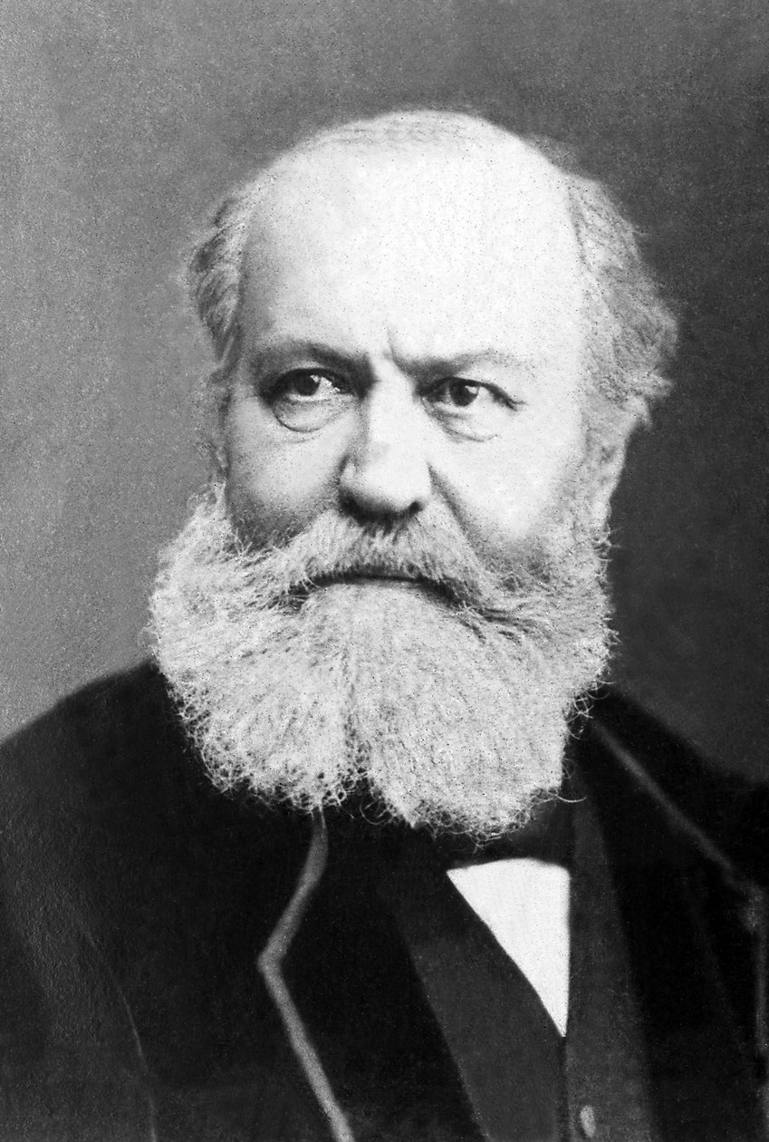 Portrett av Charles Gounod (1818-1893), fransk komponist. av Unknown photographer
