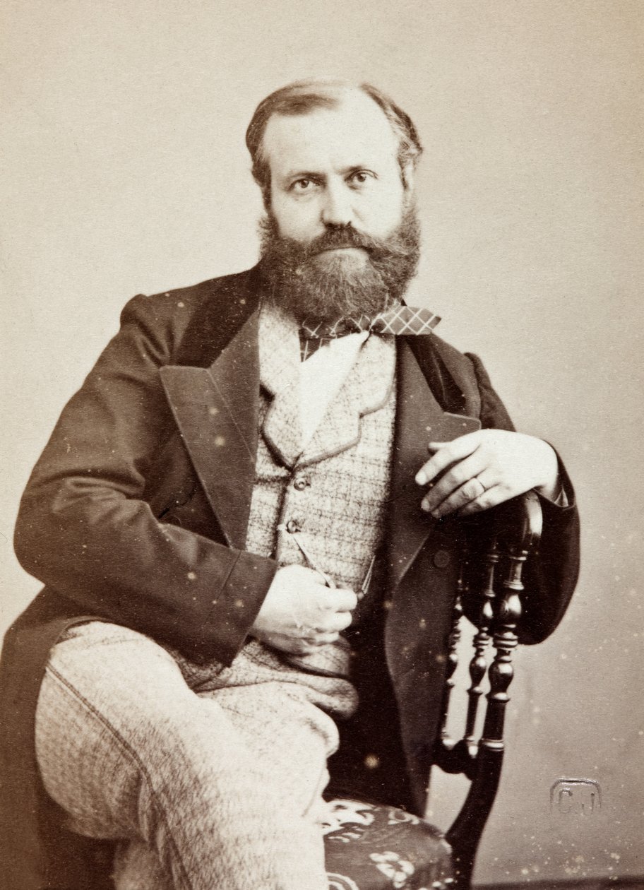 Portrett av Charles Gounod av Unknown photographer