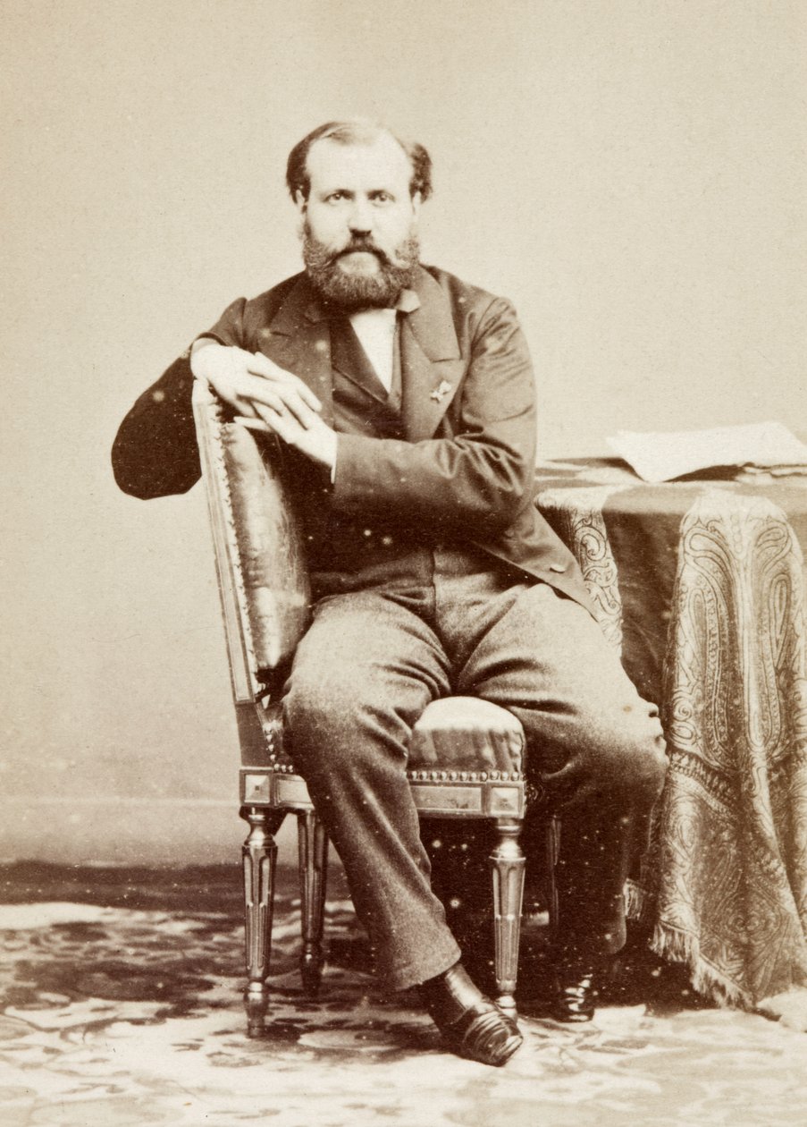 Portrett av Charles Gounod av Unknown photographer