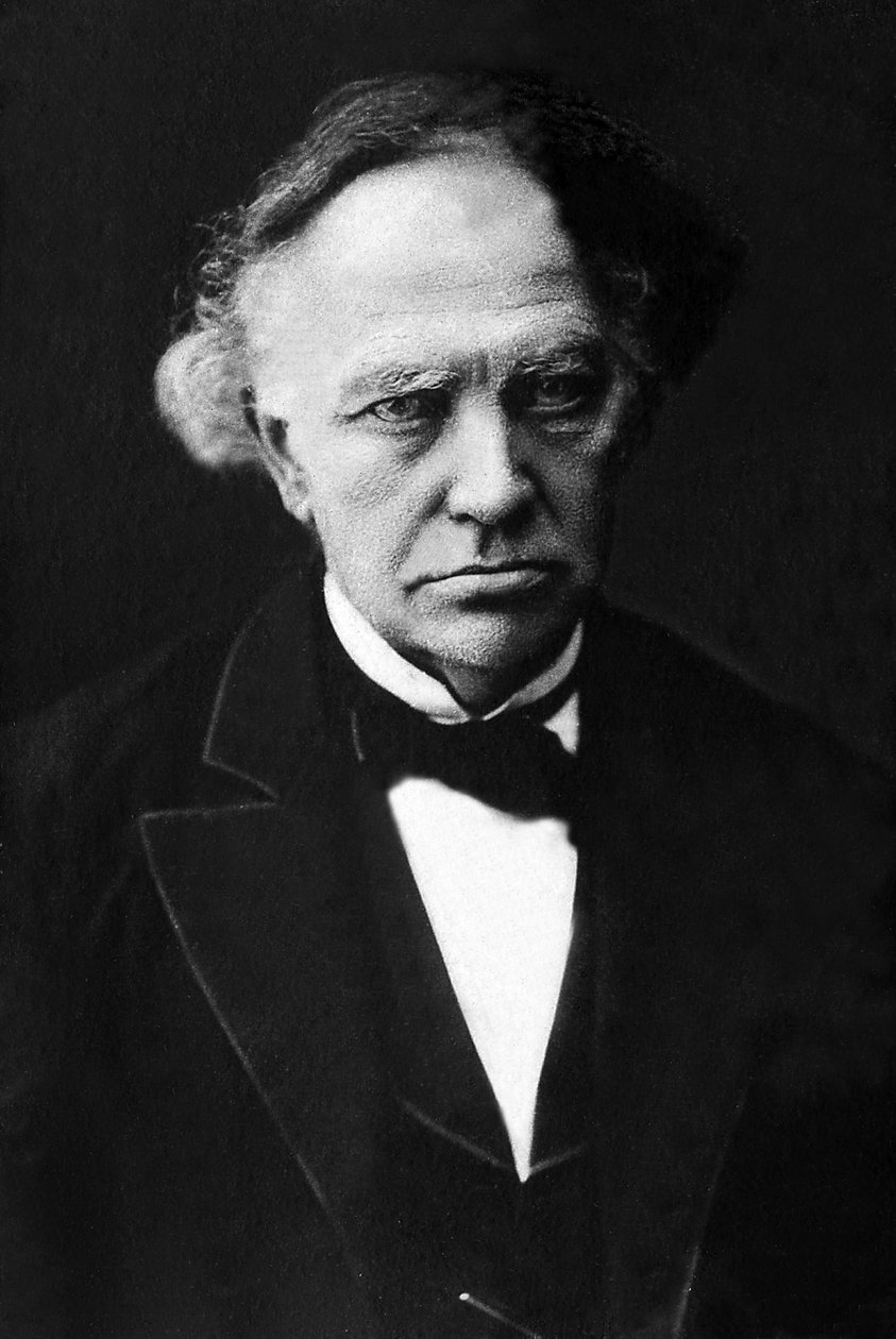Portrett av Charles Hermite (1822 -1901), fransk matematiker. av Unknown photographer