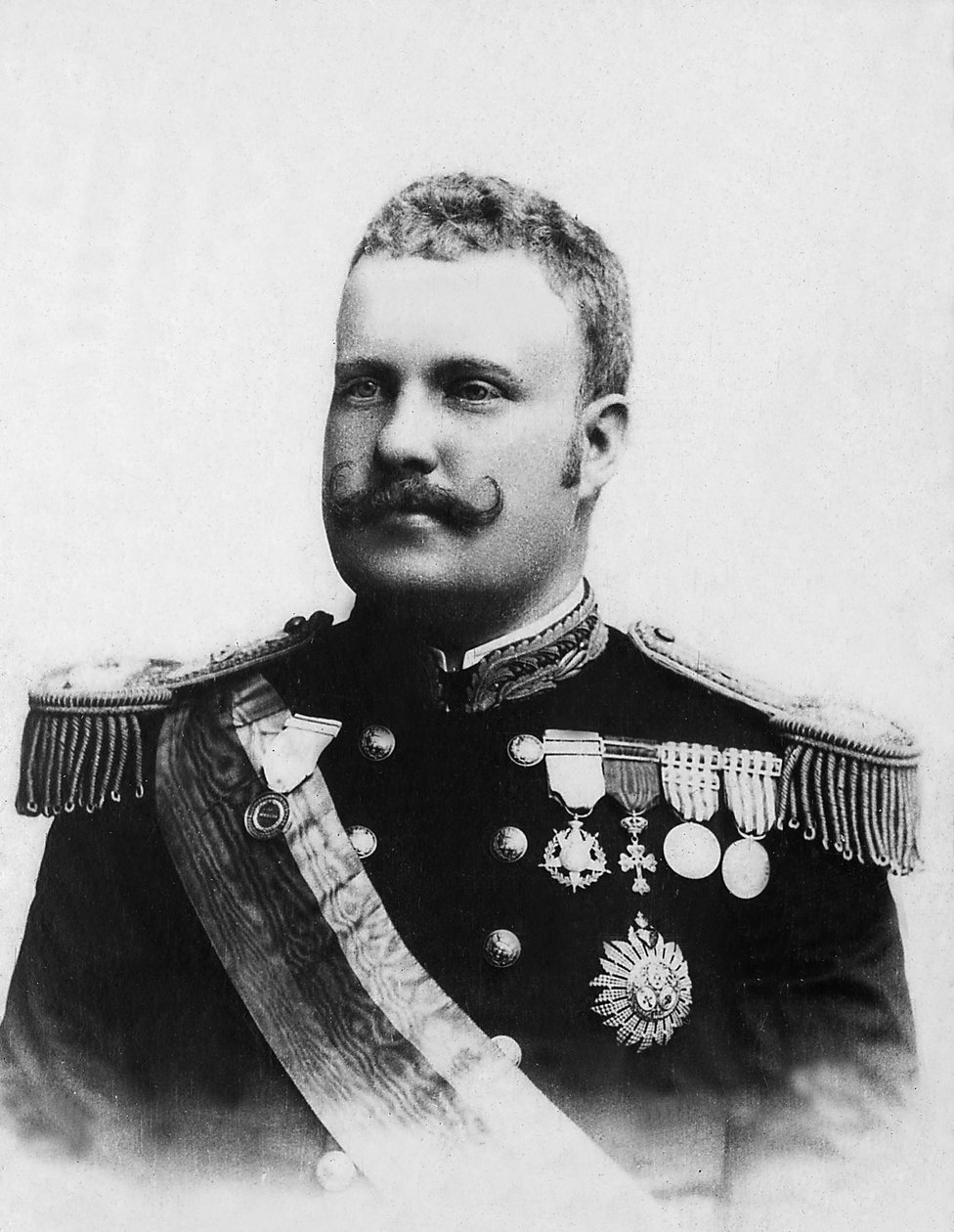 Portrett av Charles I, konge av Portugal (1863-1908). av Unknown photographer