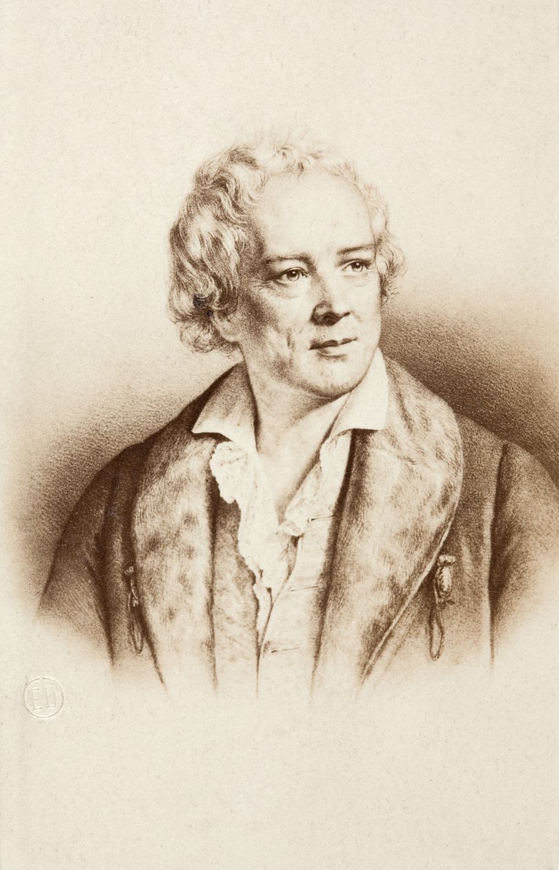 Portrett av Christoph Willibald Gluck av Unknown photographer