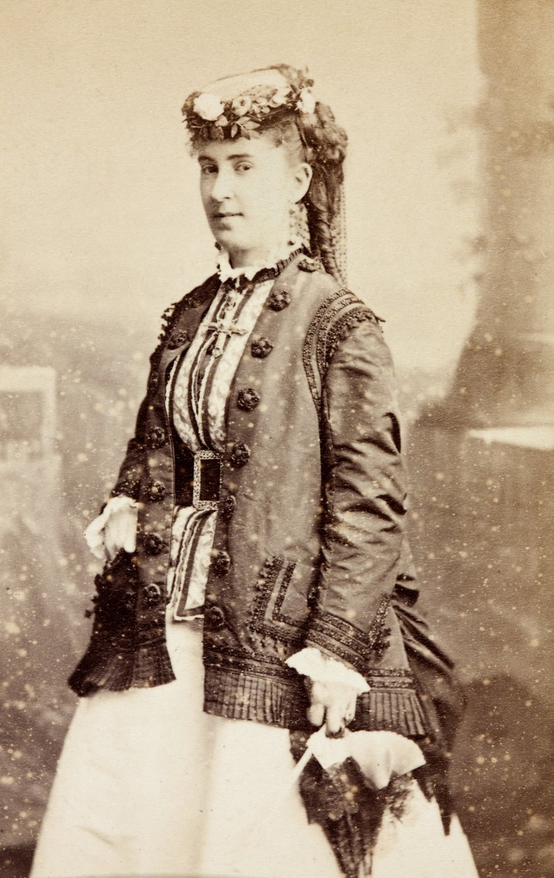Portrett av Clara Kellogg av Unknown photographer