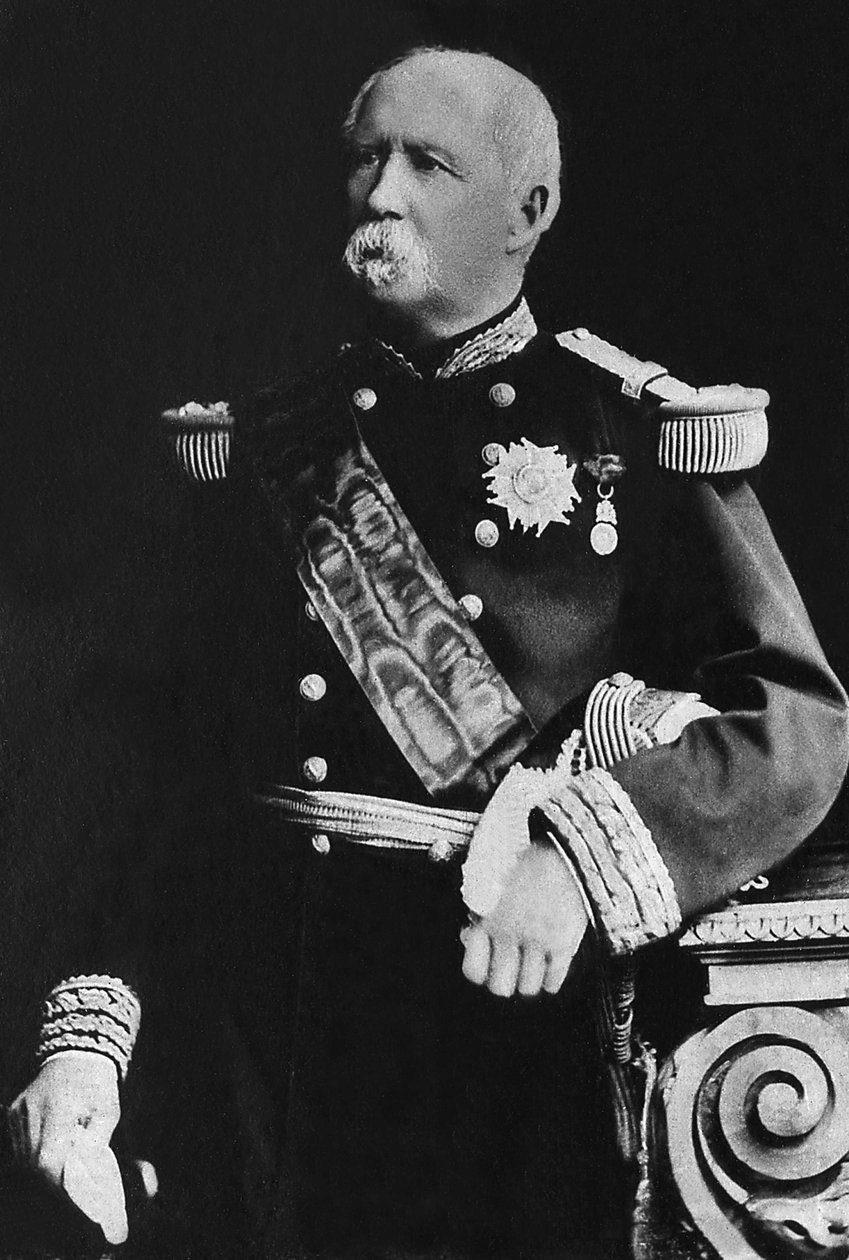 Portrett av Edme Patrice Maurice de Mac-Mahon (Mac Mahon av Unknown photographer