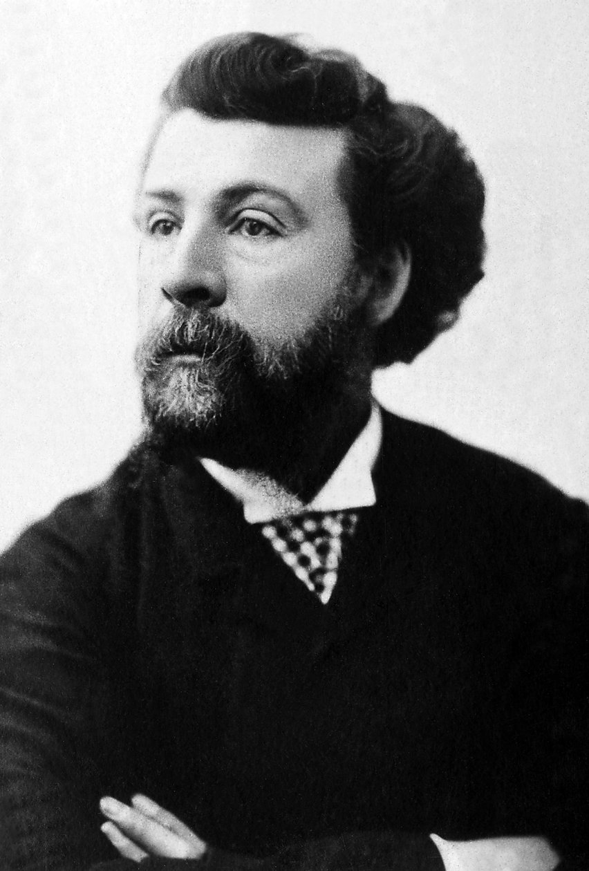 Portrett av Edouard Pailleron (1834-1899), fransk poet og dramatiker. av Unknown photographer
