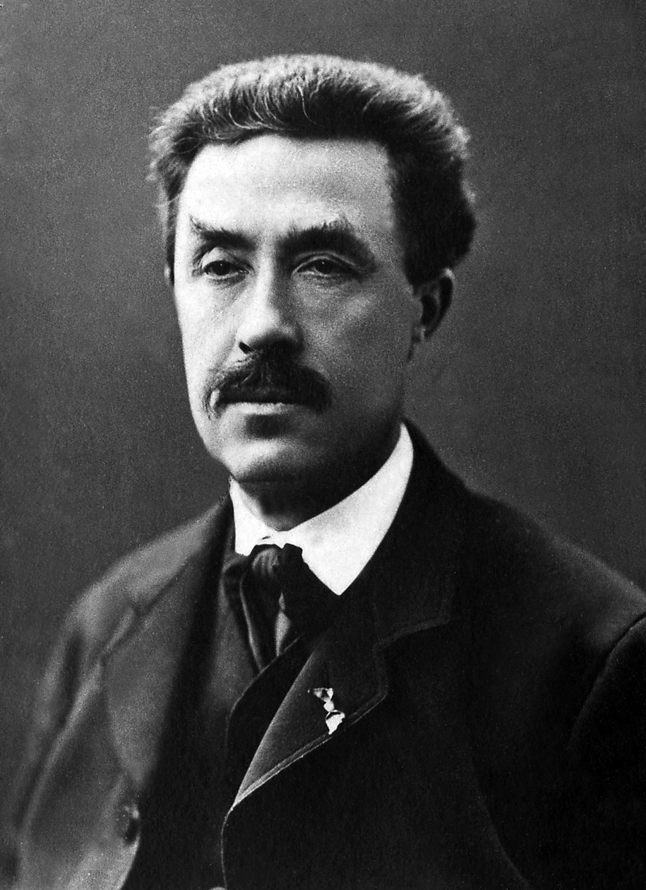 Portrett av Emmanuel Fremiet (1824-1910), fransk billedhugger. av Unknown photographer