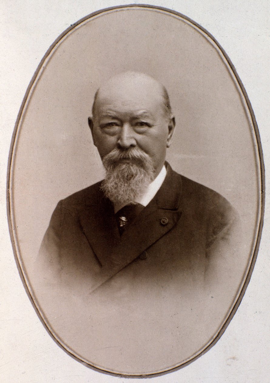 Portrett av Franz von Suppe (s/hvitt foto av Unknown photographer