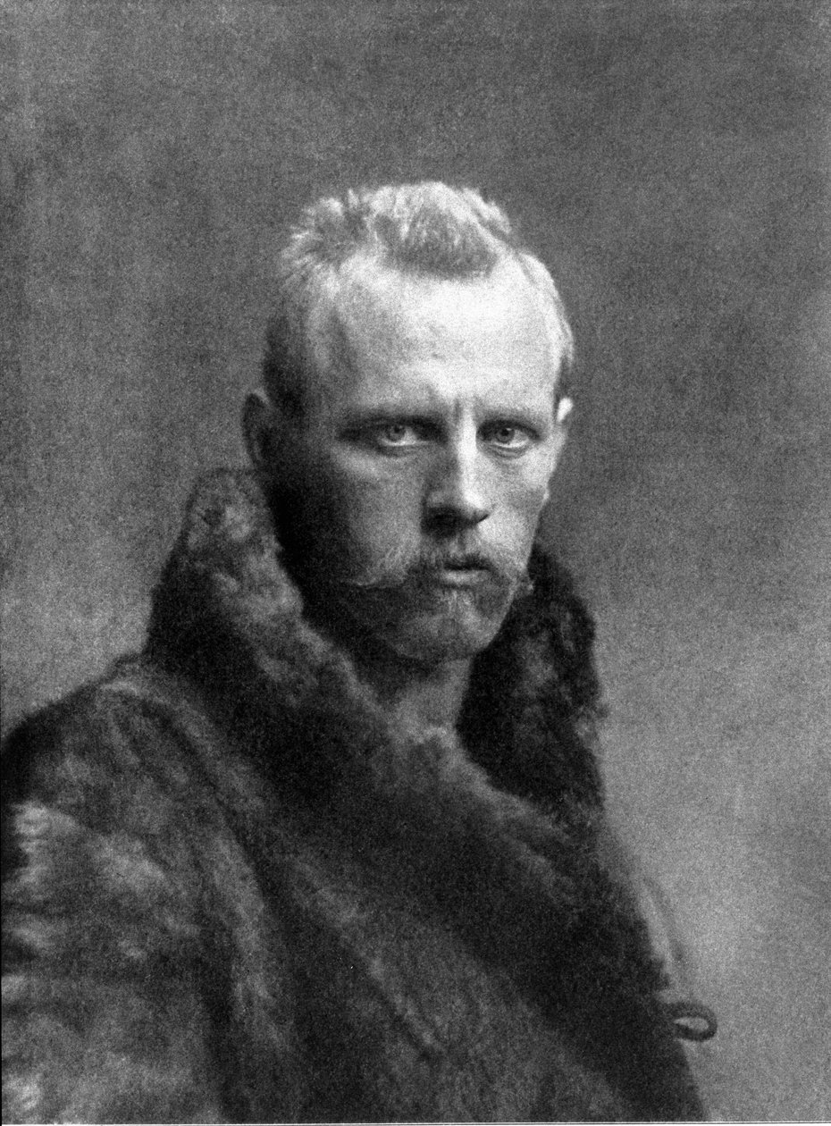 Portrait of Fridtjof Nansen (1861-1930), Norwegian Explorer av Unknown photographer