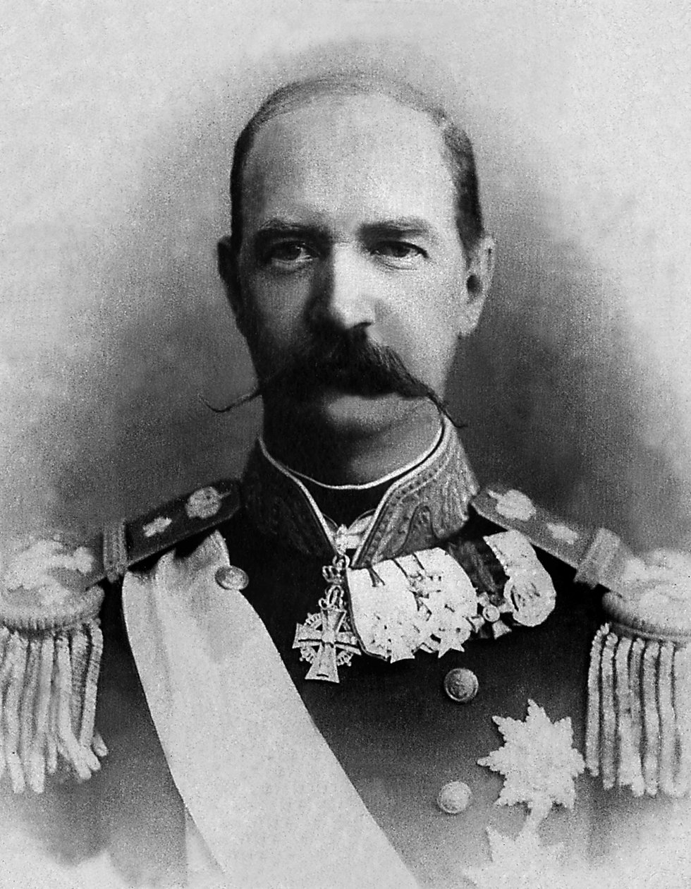 Portrett av George I (1845-1913), konge av Hellas fra 1863 til 1913. av Unknown photographer