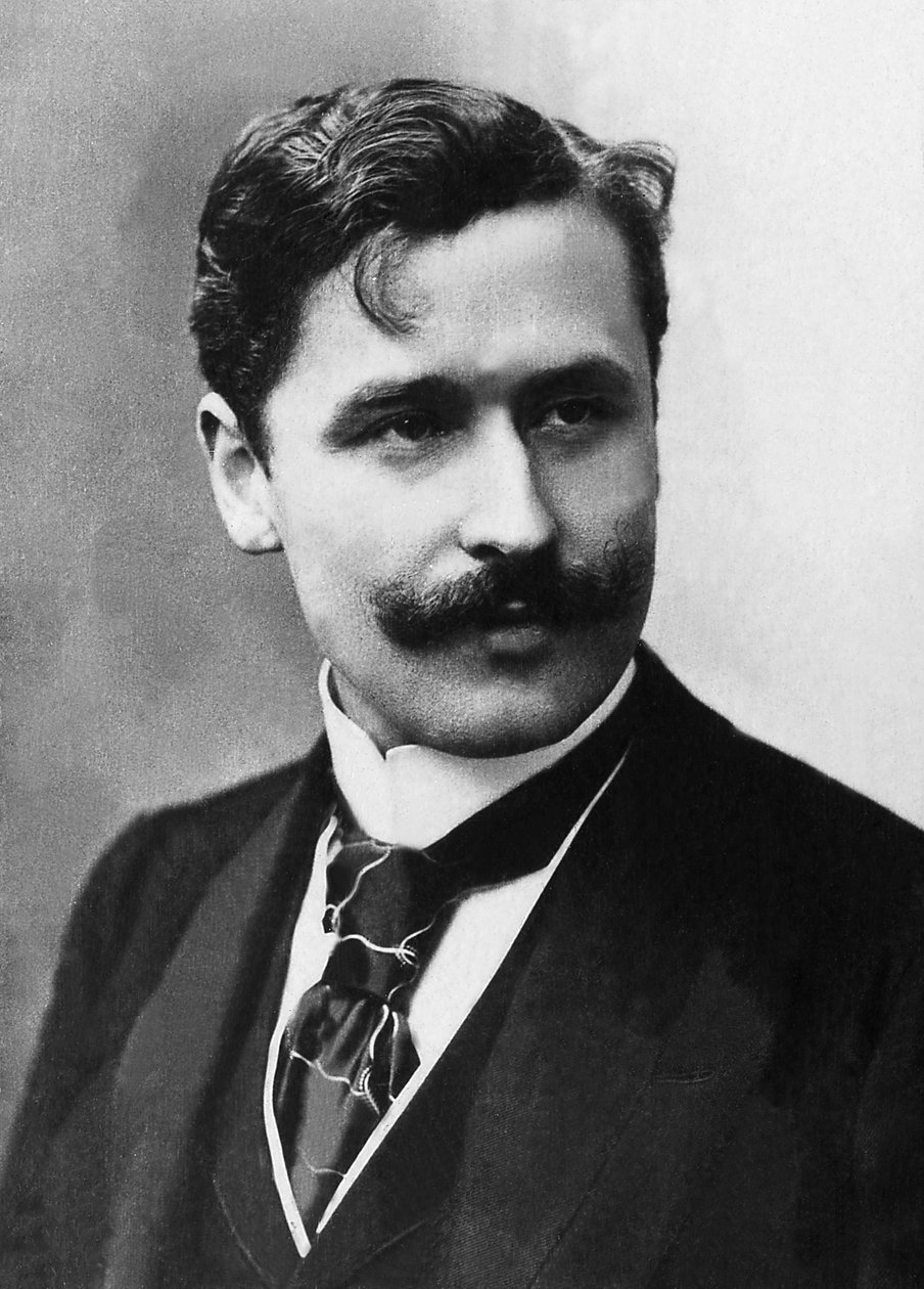 Portrett av Georges Feydeau (1862-1921), fransk dramatiker. av Unknown photographer