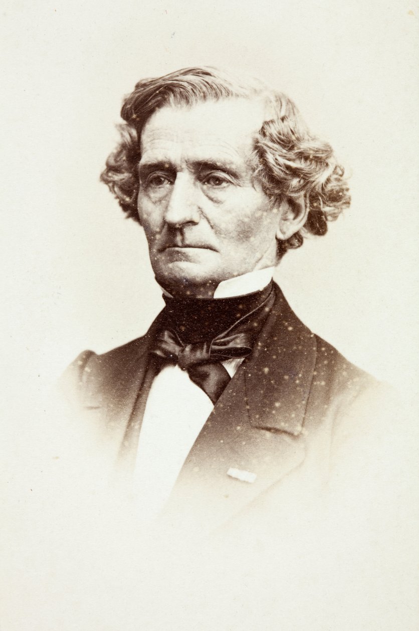 Portrett av Hector Berlioz av Unknown photographer