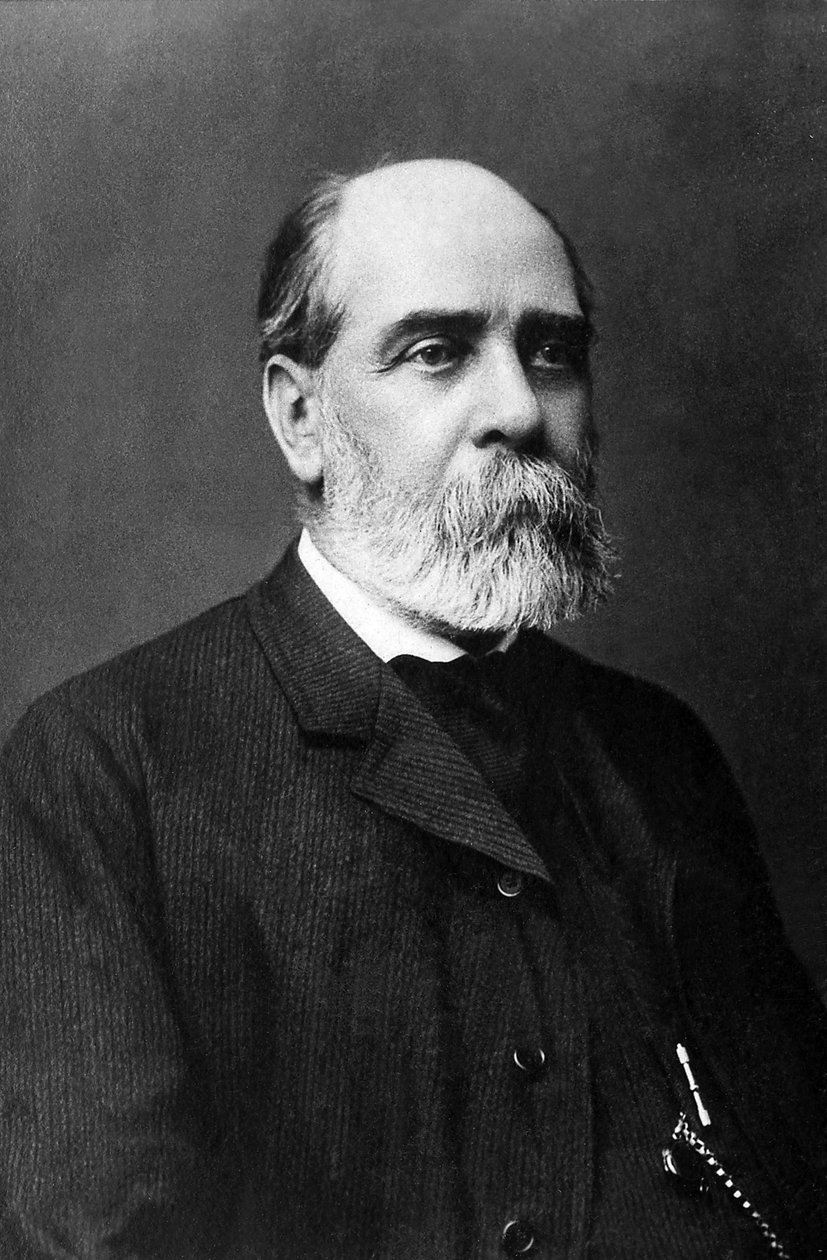 Portrett av Hector Malot (1830-1907), fransk forfatter. av Unknown photographer