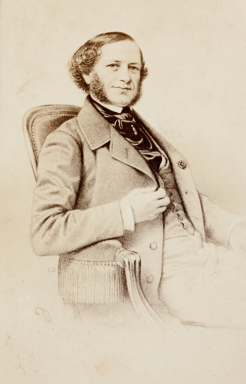 Portrett av Henri Herz av Unknown photographer