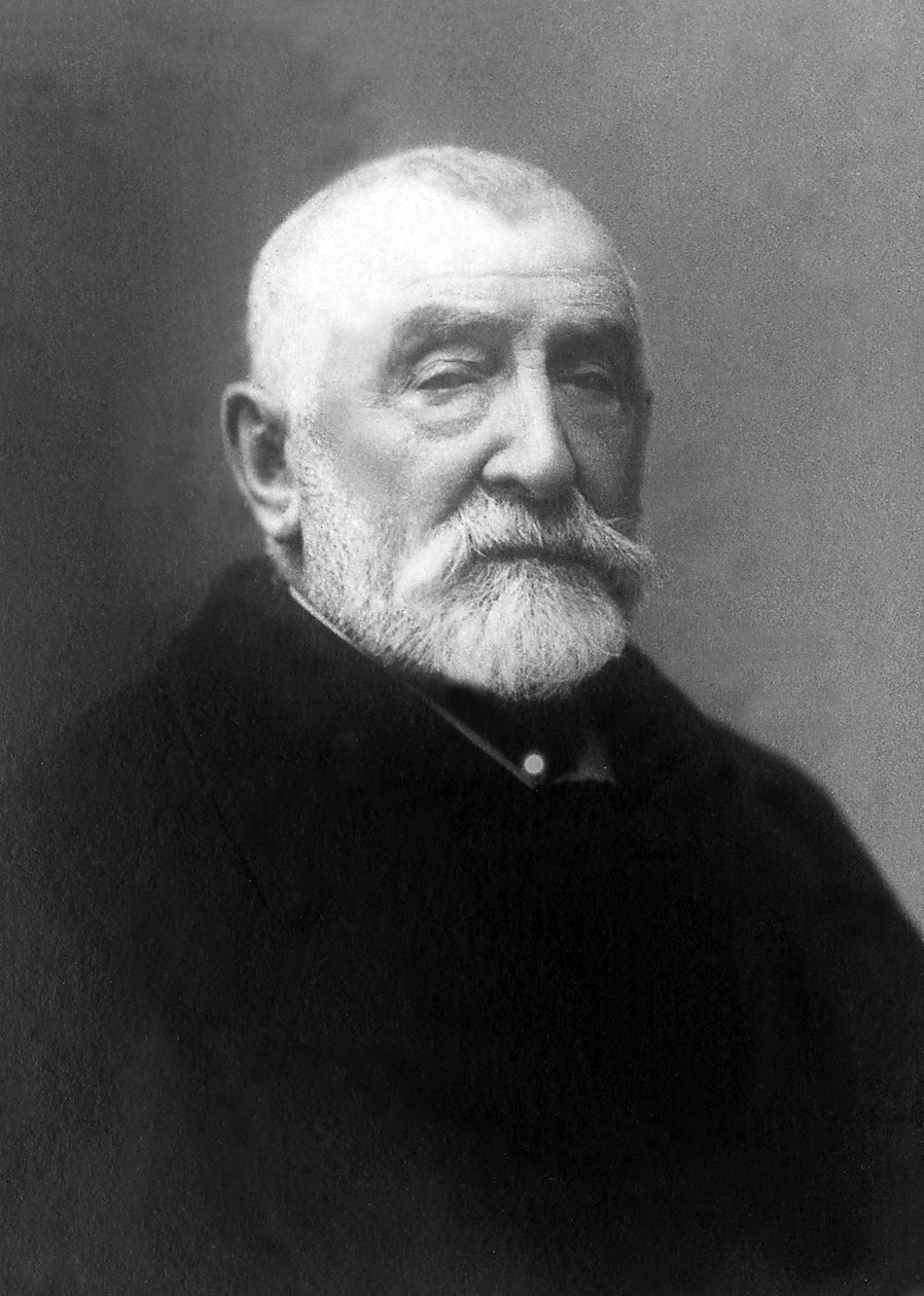 Portrett av Henri Joseph Harpignies (1819-1916), fransk maler og akvarellkunstner. av Unknown photographer