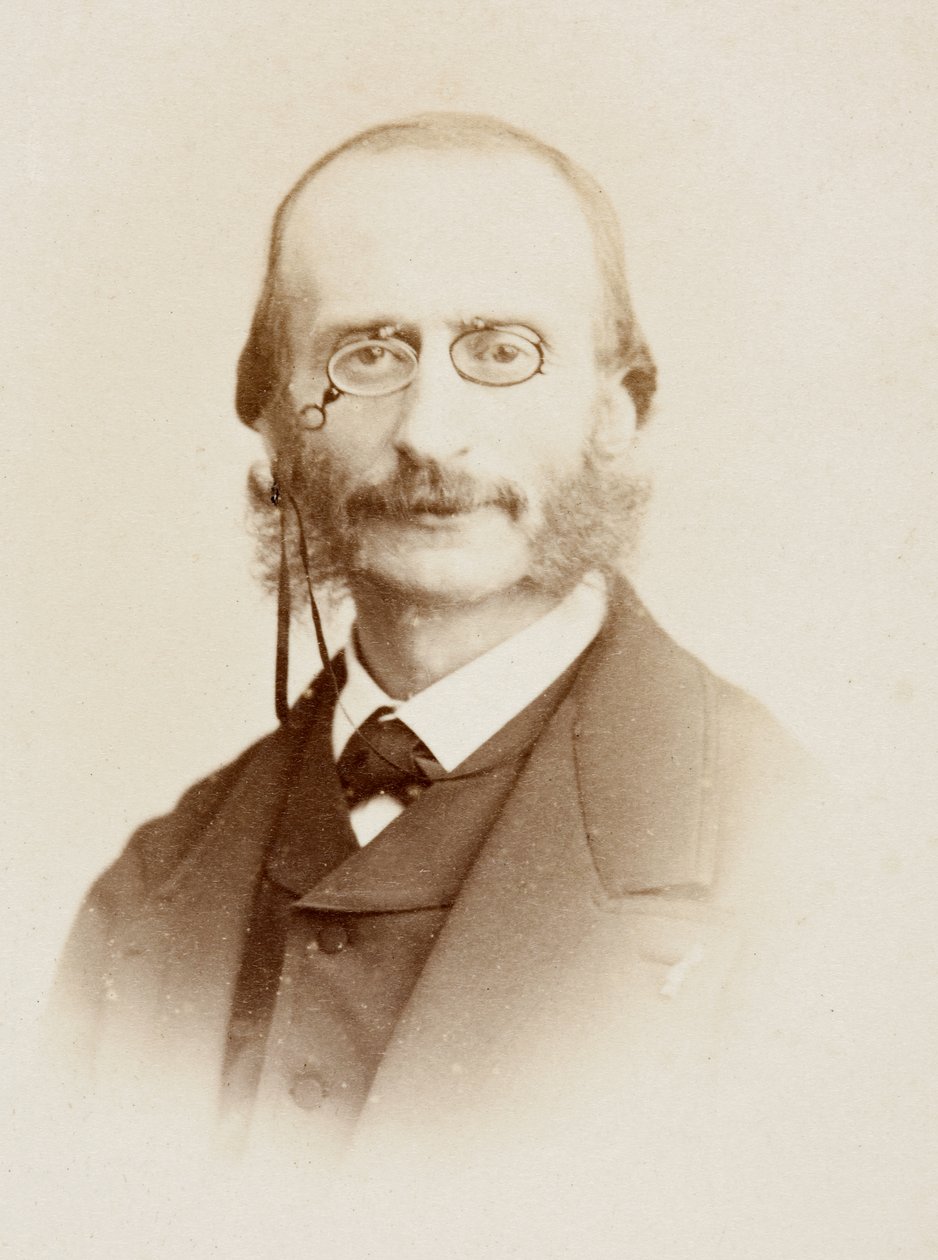Portrett av Jacques Offenbach av Unknown photographer
