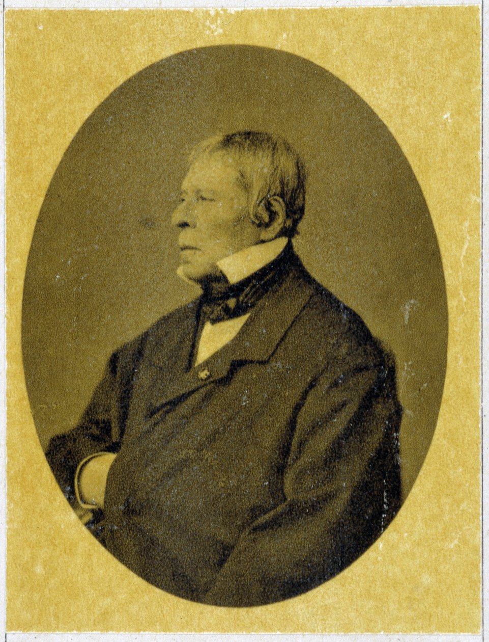 Portrett av Jean Auguste Dominique Ingres (1780 - 1867) i 1841. av Unknown photographer