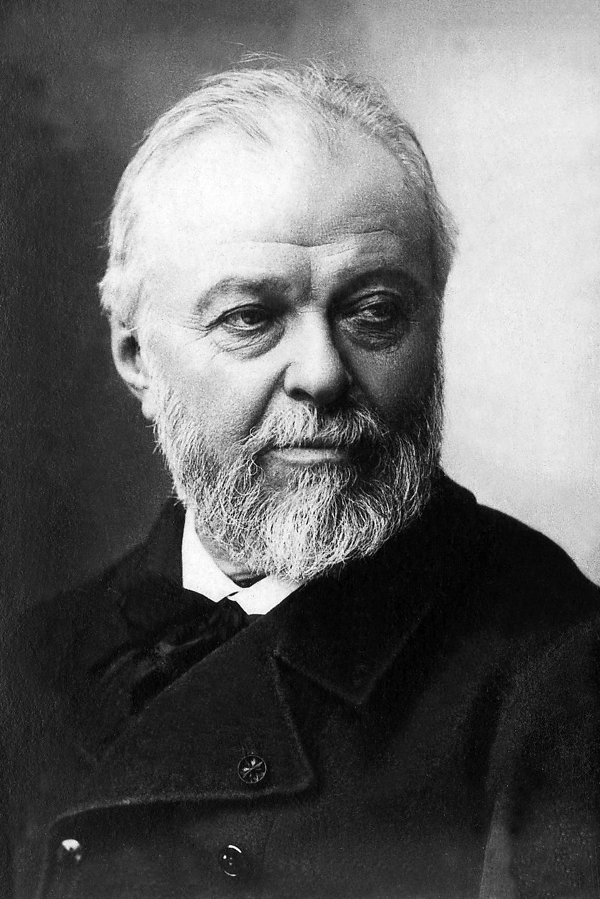 Portrett av Jean Jacques (Jean-Jacques) Henner (1829-1905), fransk maler. av Unknown photographer