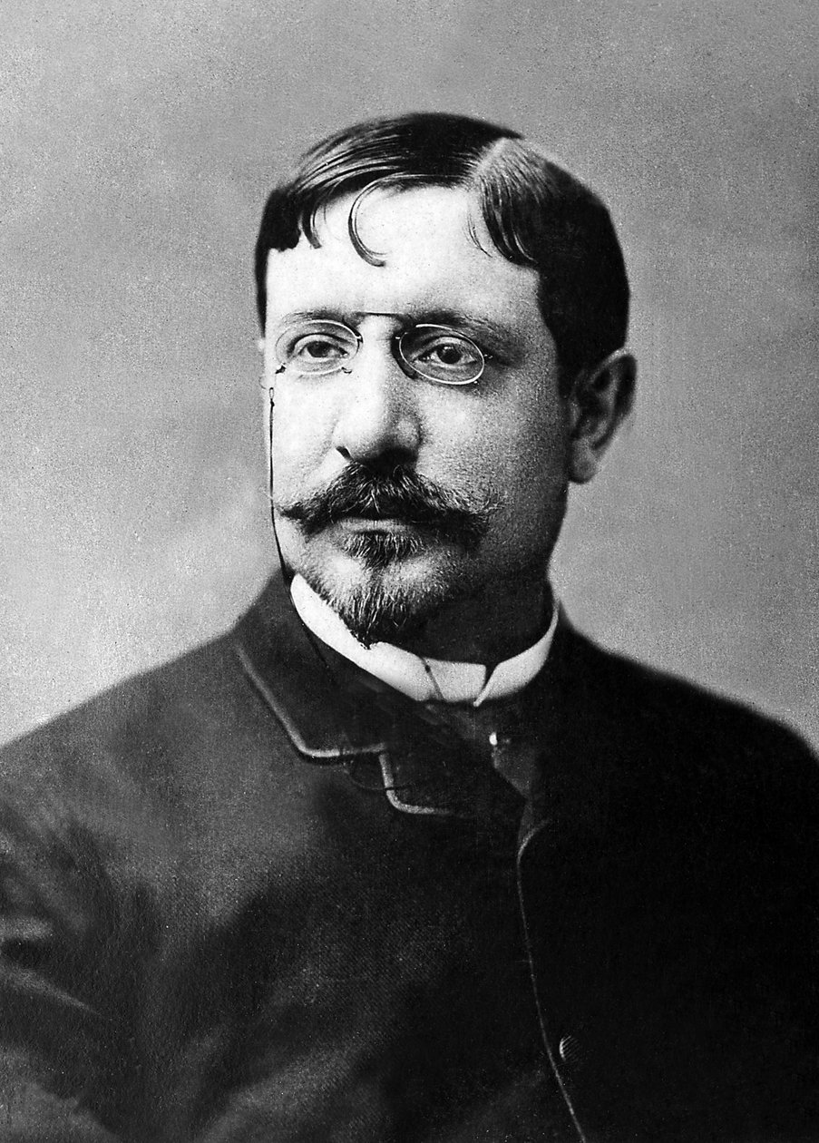 Portrett av Jean Joseph (Jean-Joseph) Constant dit Benjamin Constant (Benjamin-Constant) (1845-1902), fransk orientalistisk maler og gravør. av Unknown photographer