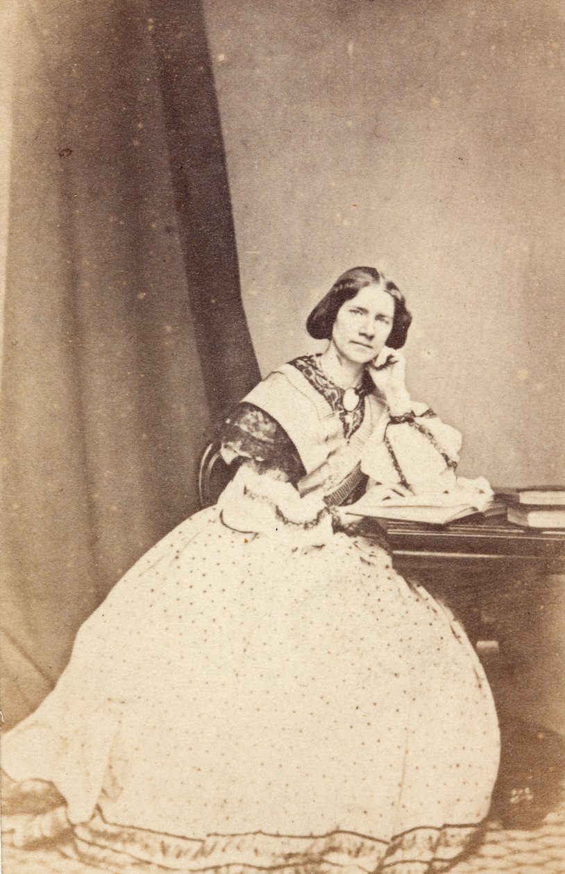 Portrett av Jenny Lind Goldschmidt av Unknown photographer