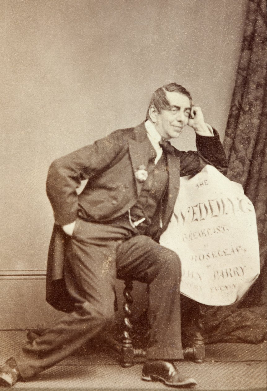 Portrett av John Parry av Unknown photographer