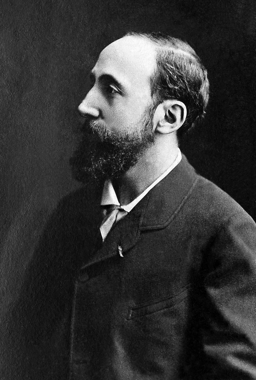 Portrett av Jules Claretie (1840-1888), fransk forfatter. av Unknown photographer
