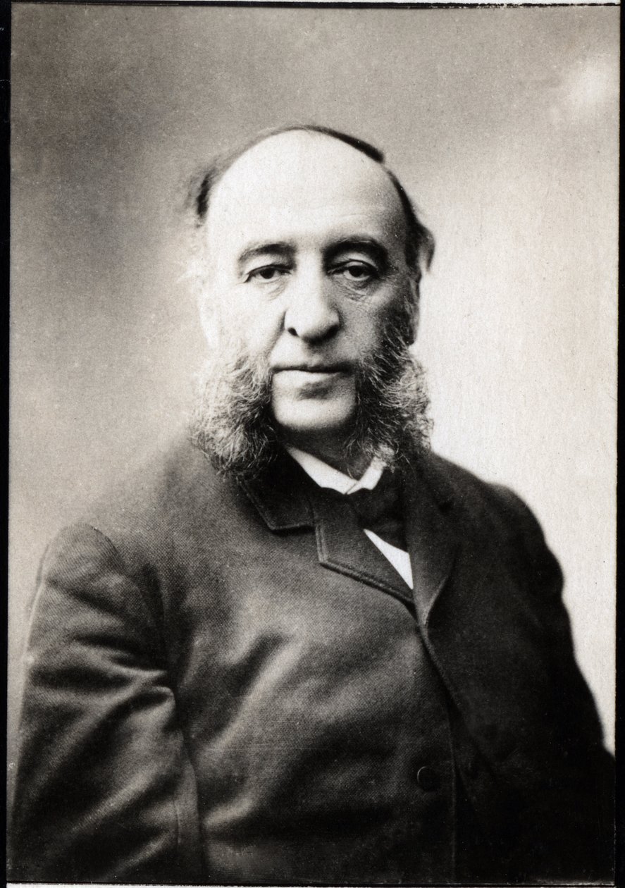 Portrett av Jules Ferry (1832-1893), fransk statsmann. av Unknown photographer