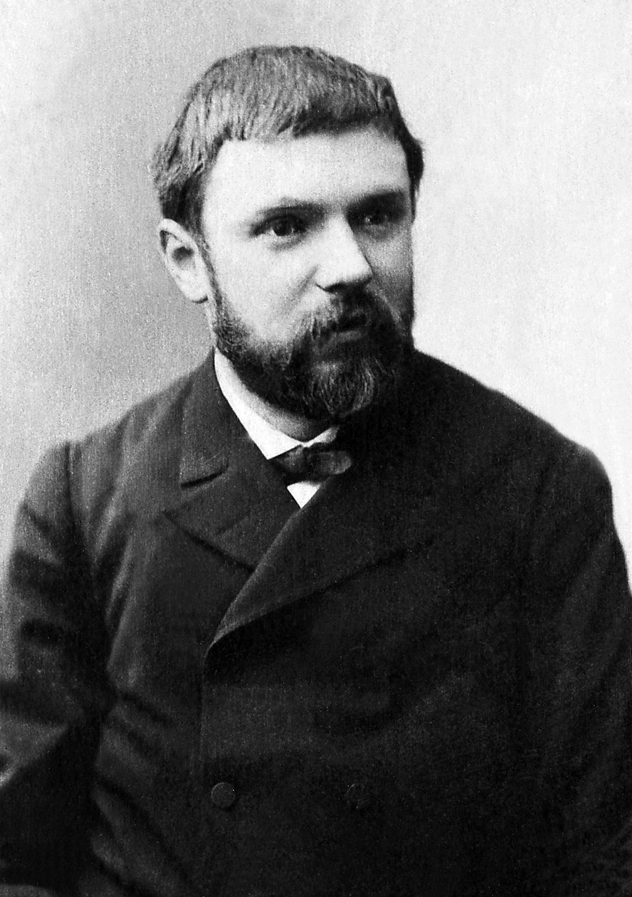 Portrett av Jules Henri Poincare (1854-1912), fransk matematiker og fysiker. av Unknown photographer