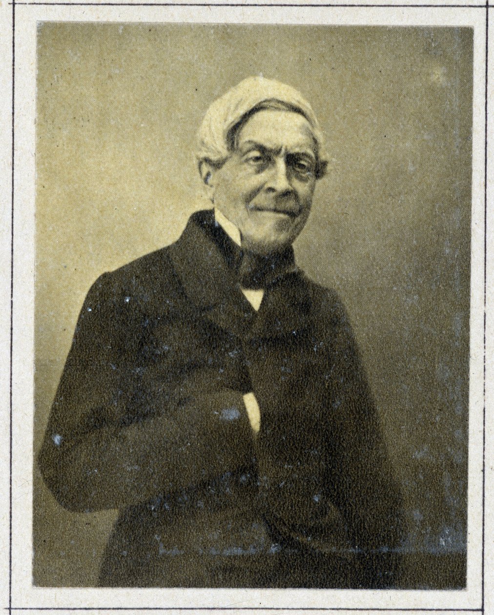 Portrett av Jules Michelet (1789 - 1874). av Unknown photographer