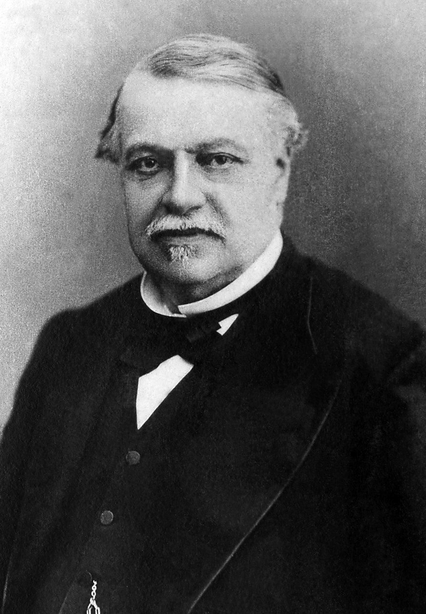Portrett av Leon Say (1826-1896), fransk bakerpolitiker. av Unknown photographer
