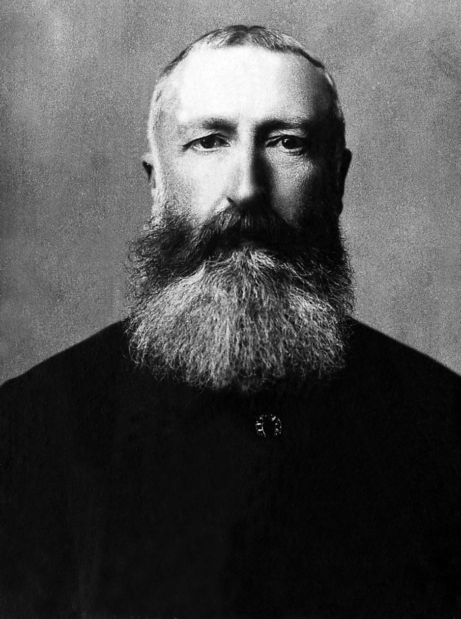 Portrett av Leopold II av Belgia (1835-1909), kongen av belgierne fra 1865 til 1909. av Unknown photographer