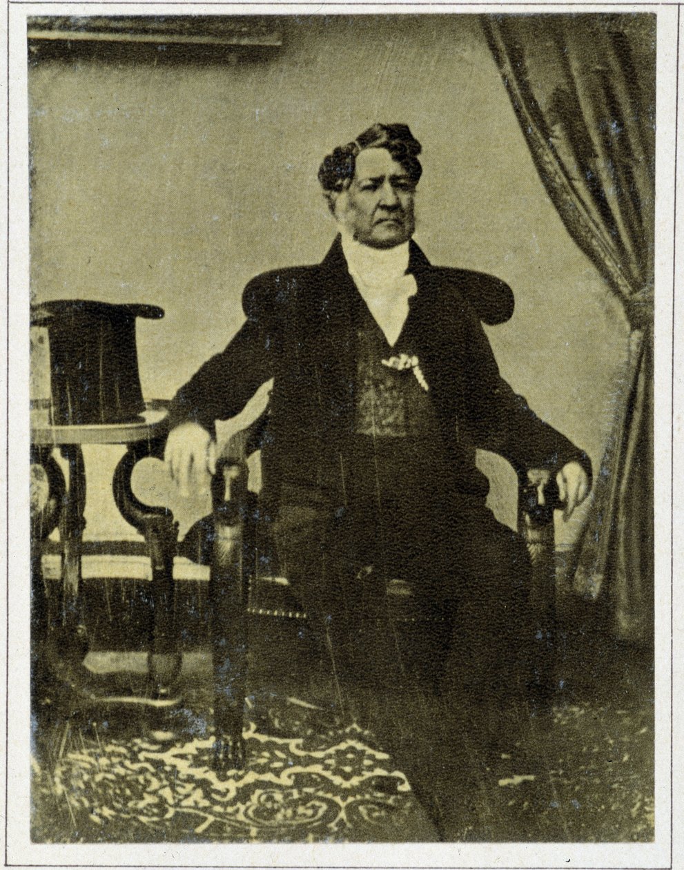 Portrett av Louis Philippe I (1773 - 1850) i 1845. av Unknown photographer