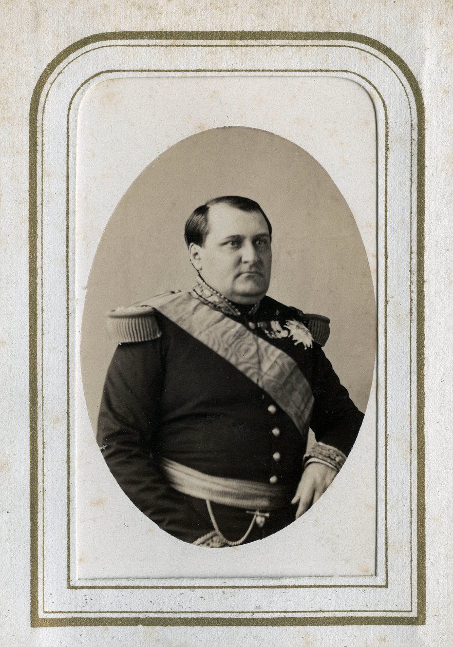 Portrett av Napoleon Jerome (Napoleon-Jerome) Bonaparte (1822-1891). av Unknown photographer
