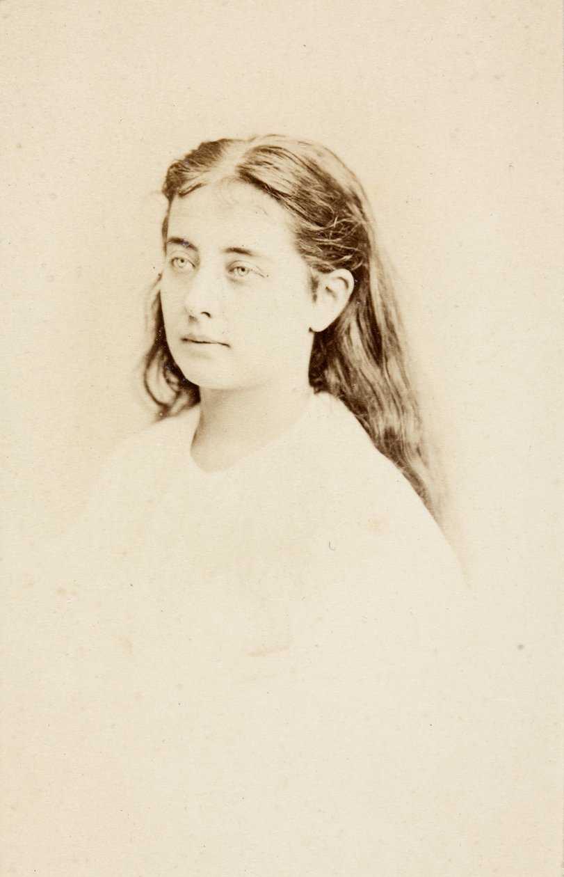 Portrett av Pauline Lucca av Unknown photographer