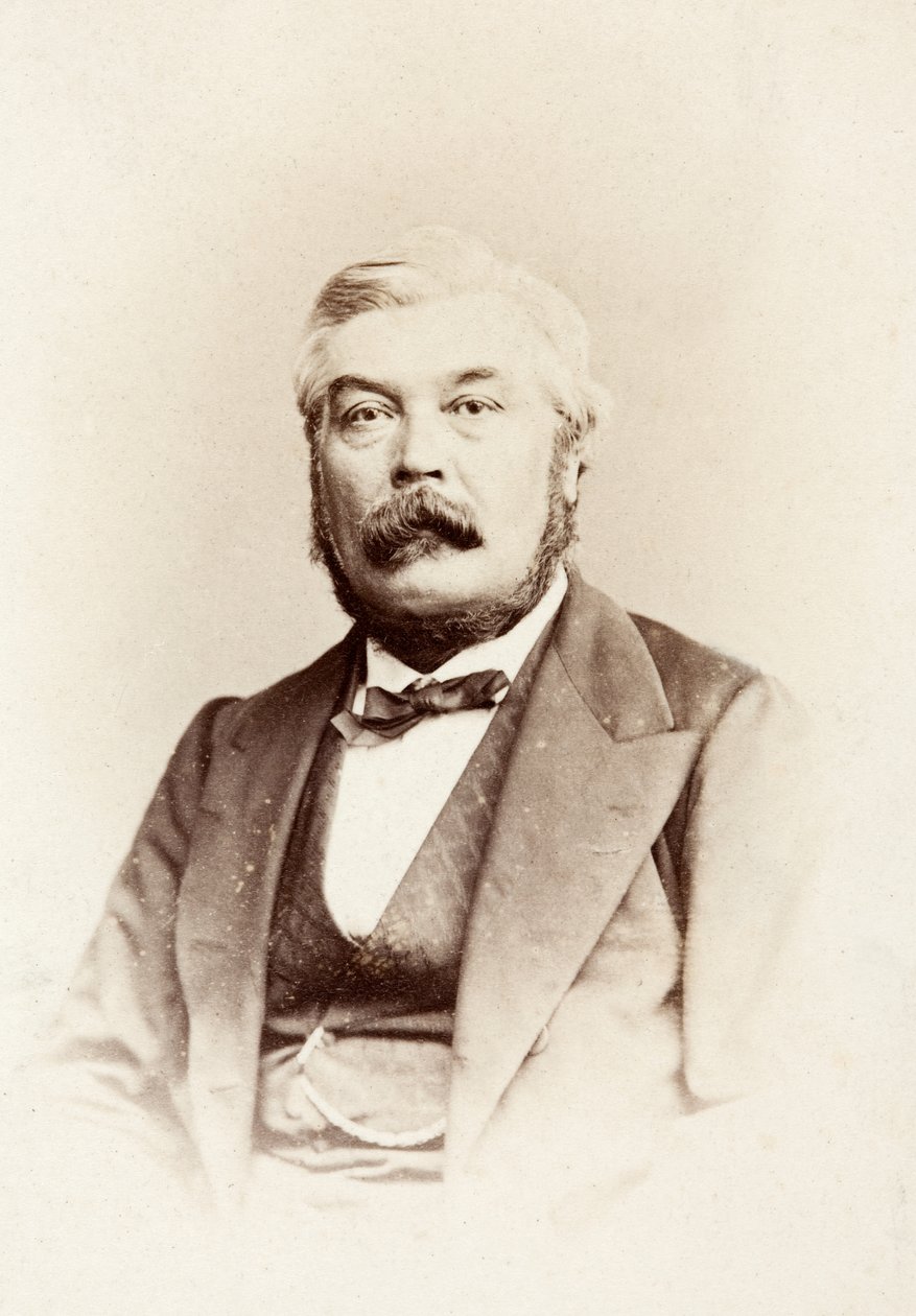 Portrett av Prosper Sainton av Unknown photographer
