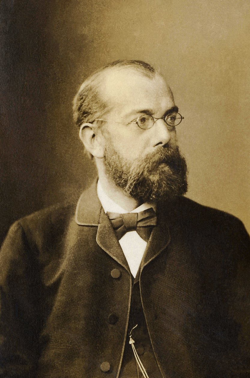Portrett av Robert Koch (1843-1910), tysk lege, vinner av en nobelpris. av Unknown photographer