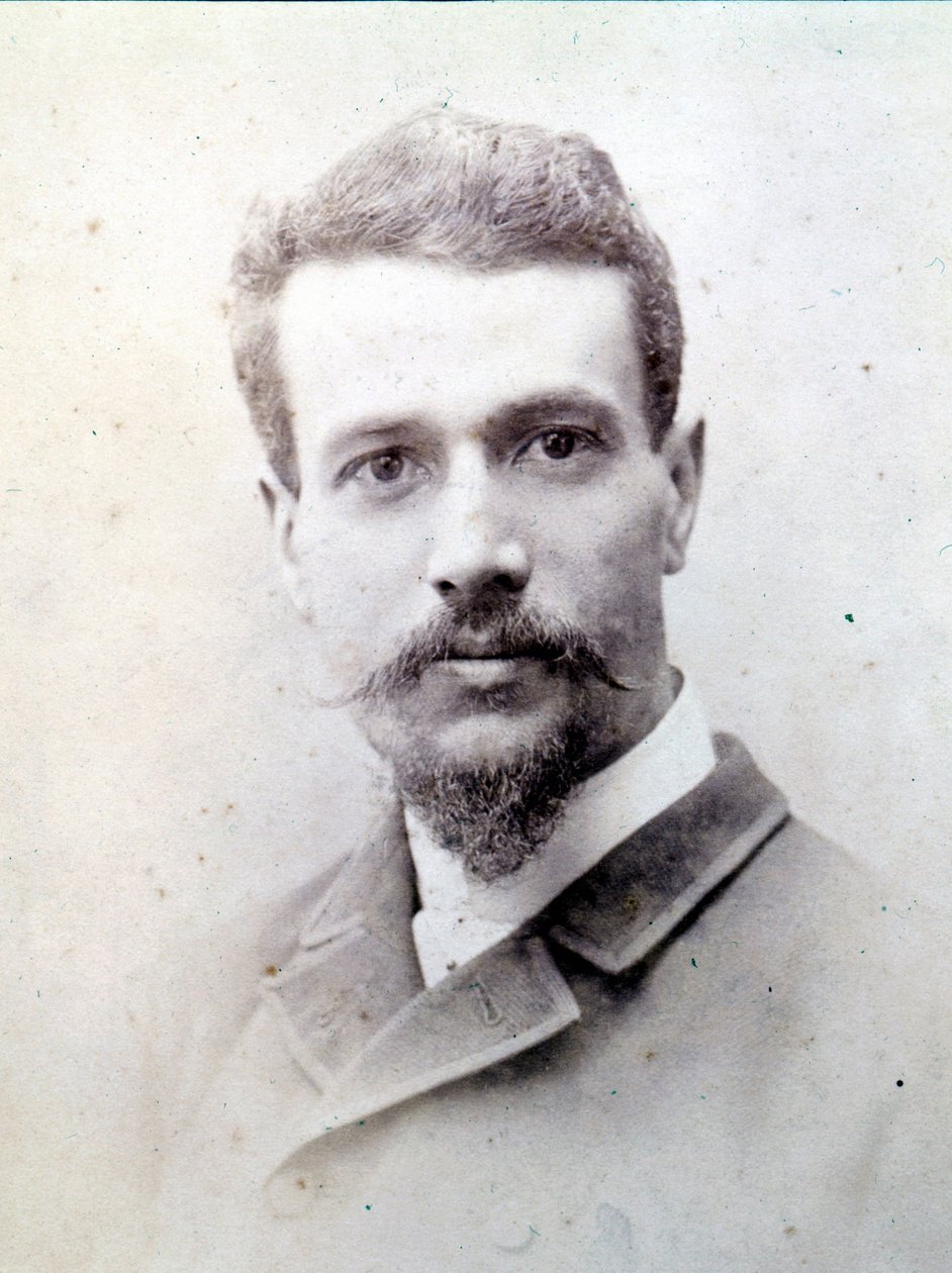 Portrett av Savorgnan de Brazza (1852 - 1905). av Unknown photographer