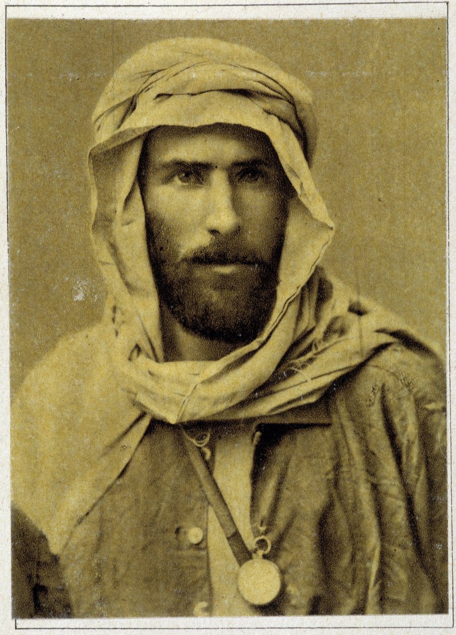 Portrett av Savorgnan de Brazza i 1882. av Unknown photographer