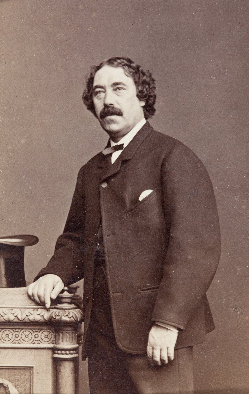 Portrett av Sims Reeves av Unknown photographer