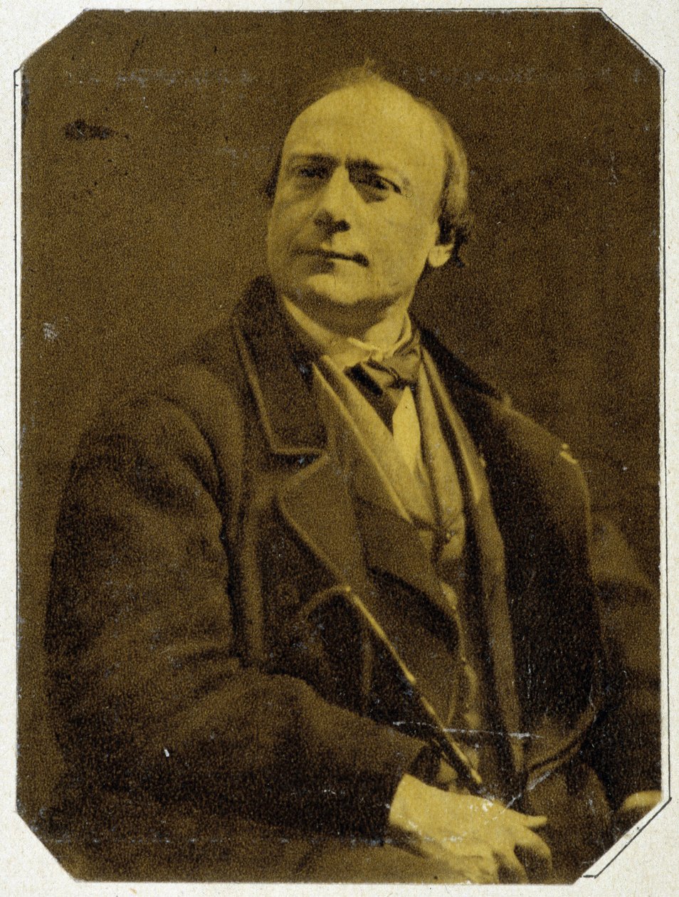 Portrett av Theodore de Banville i 1873, fransk poet (1823 - 1891) av Unknown photographer