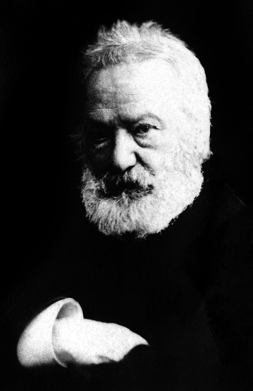 Portrett av Victor Hugo (1802-1885), fransk forfatter. av Unknown photographer