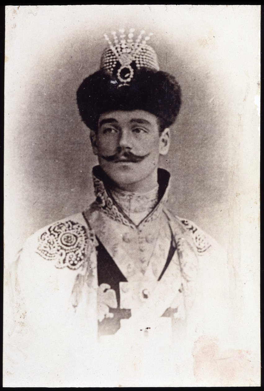 Portrett av Youssoupov, slutten av 1800-tallet av Unknown photographer