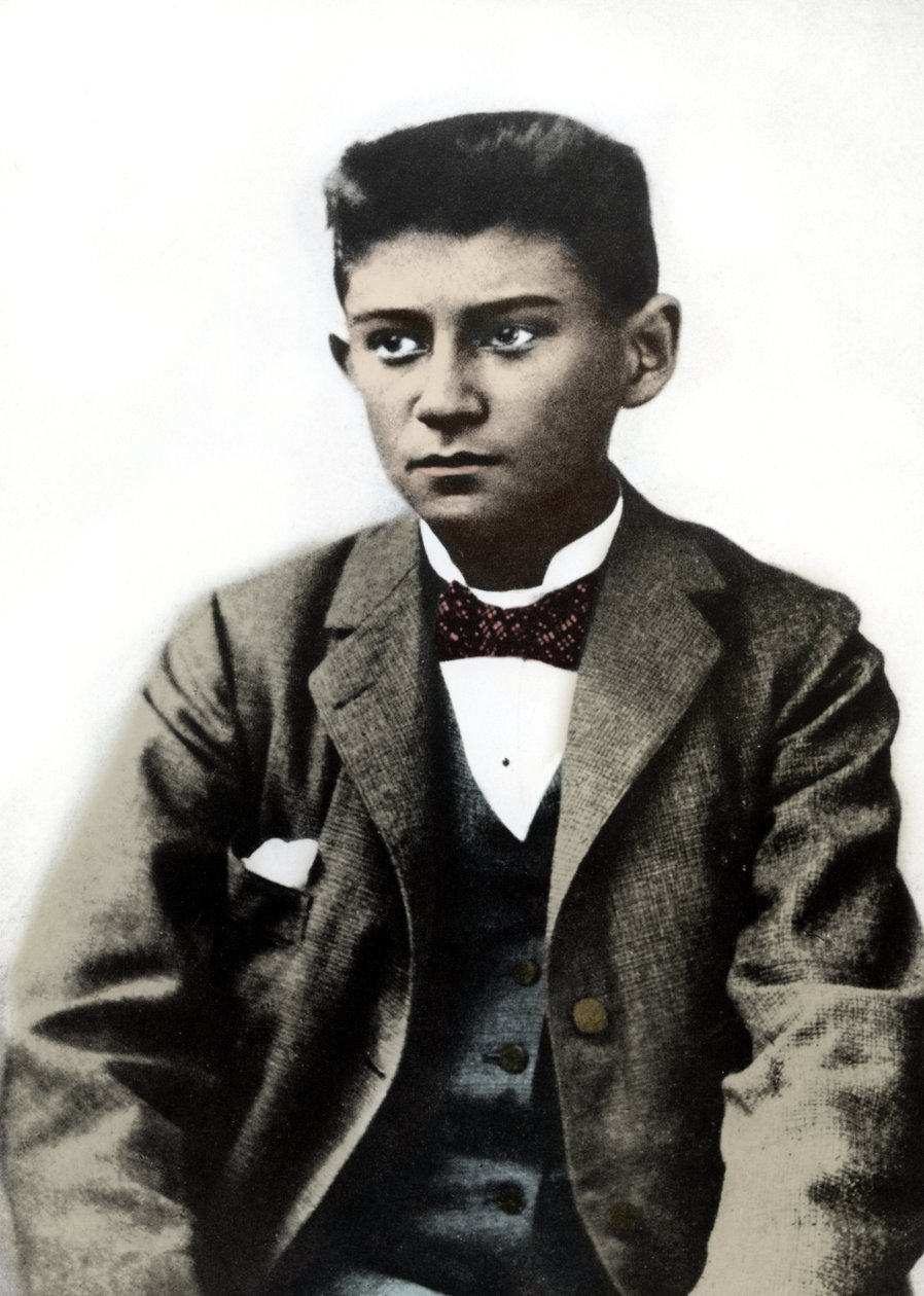 Portrett av den unge Franz Kafka rundt 1899 av Unknown photographer