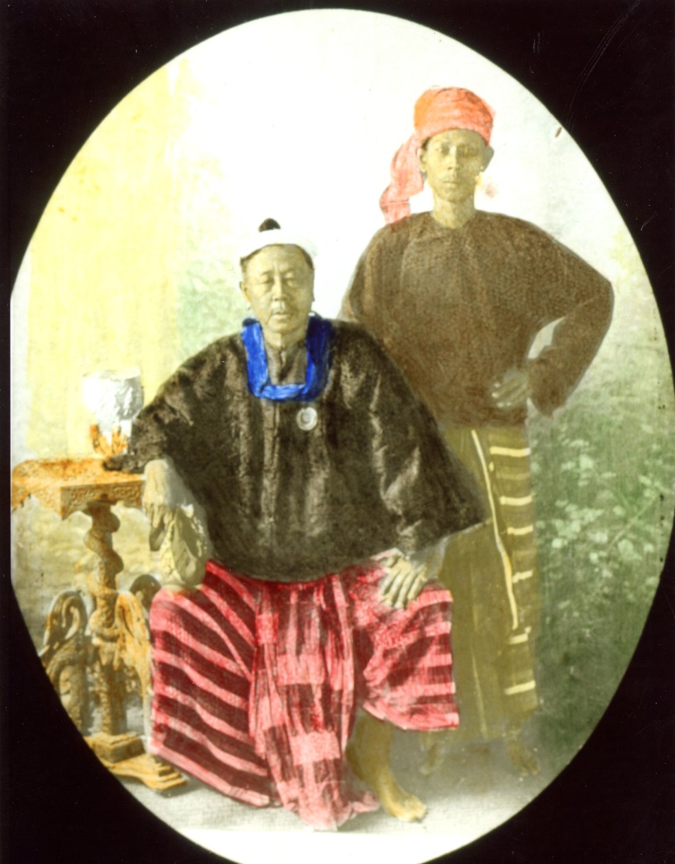Burmas statsminister Kinwun Mingyi U Kaung, ca. 1890-tallet (bilde) av Unknown photographer