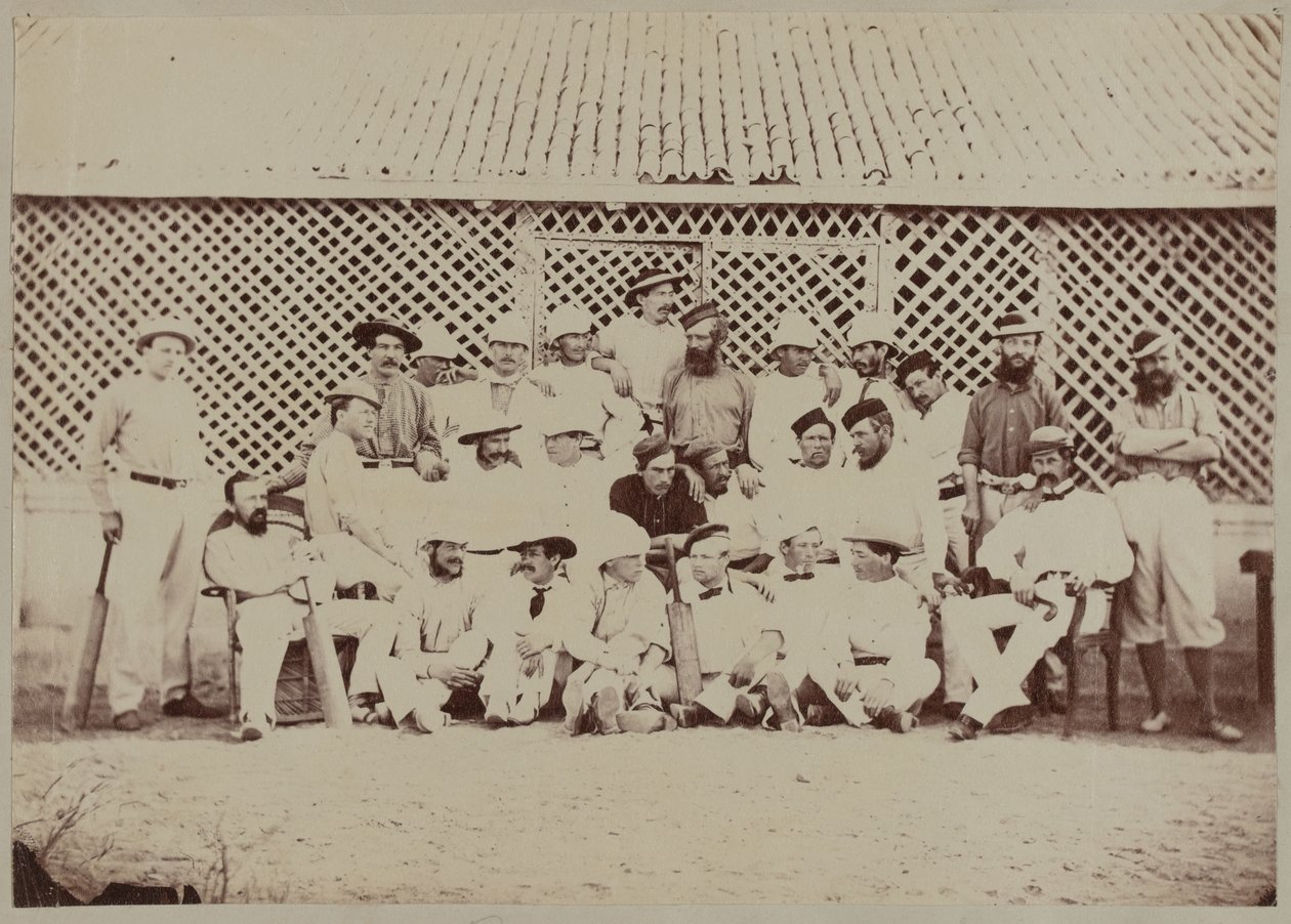Royal Artillery Cricket-lag, India av Unknown photographer