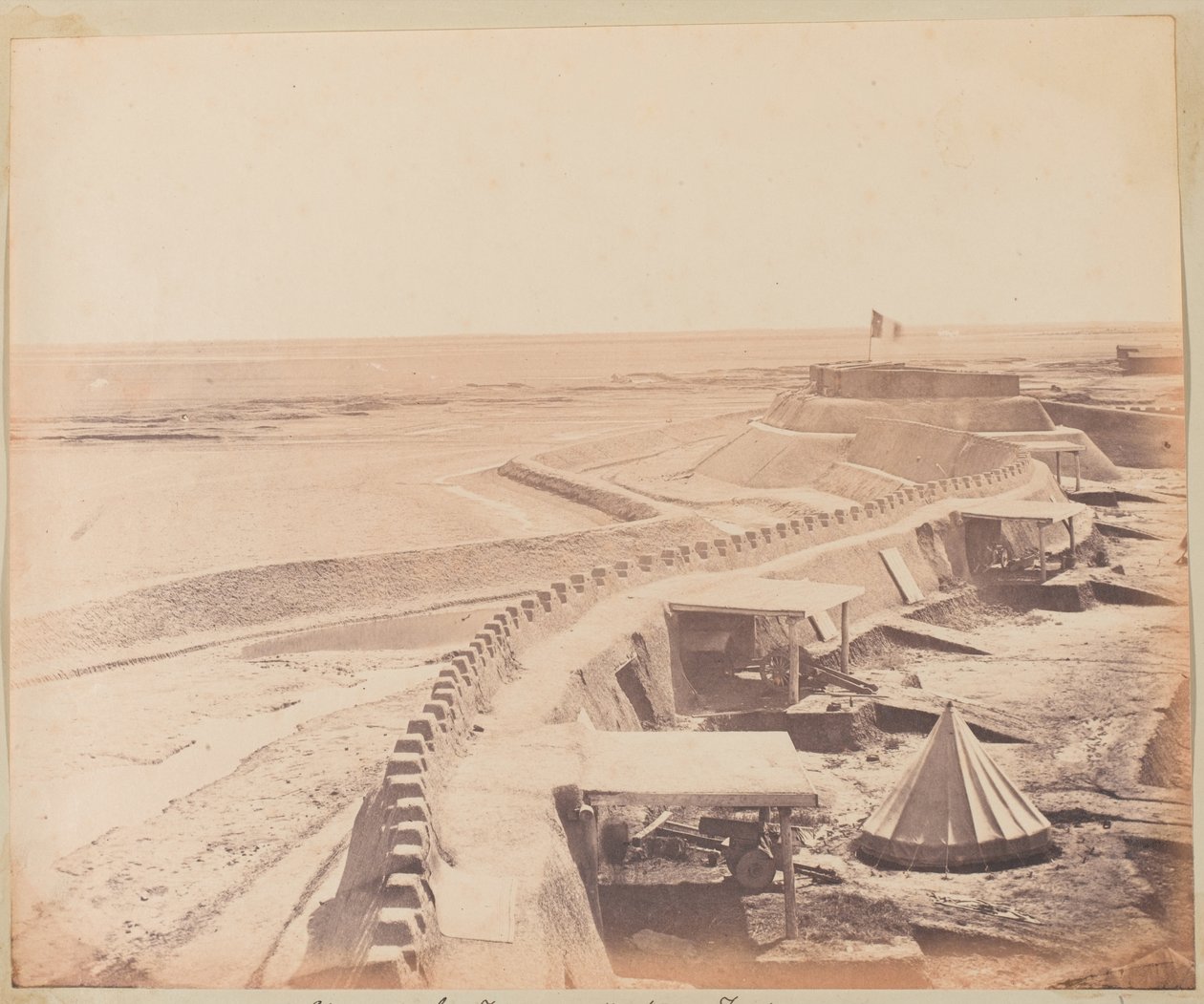 Taku Fort, China av Unknown photographer