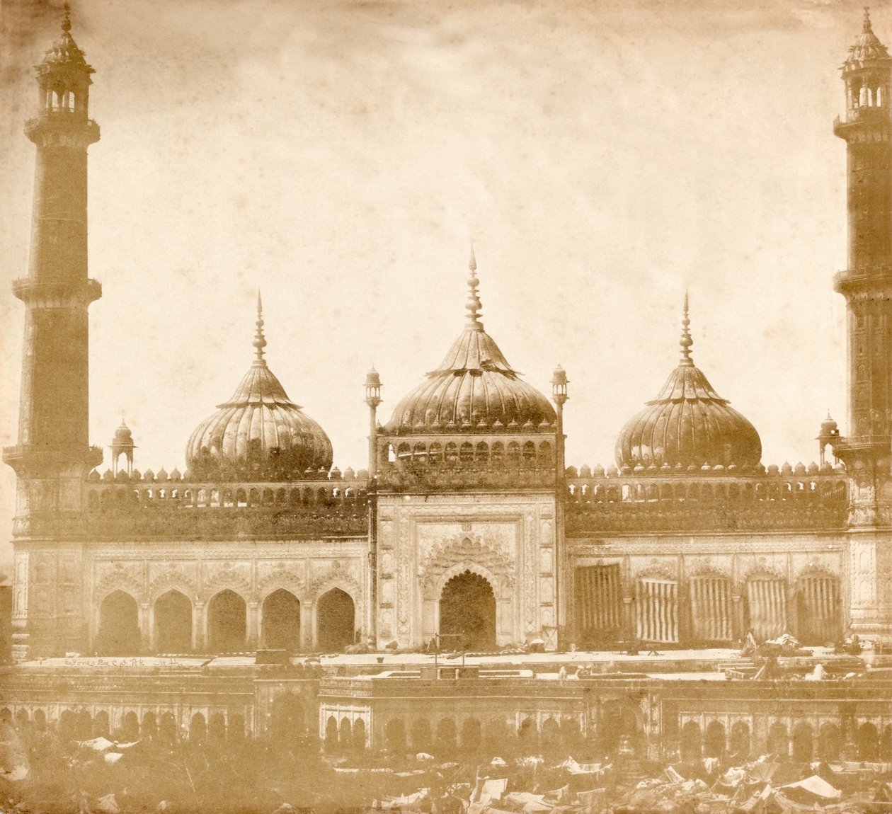 The Great Imambara, Lucknow, India av Unknown photographer