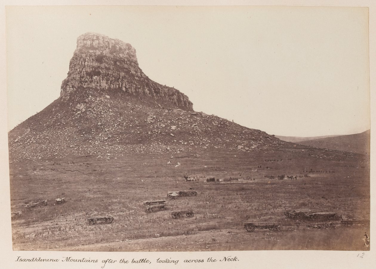 Slagmarken til Isandlwana av Unknown photographer